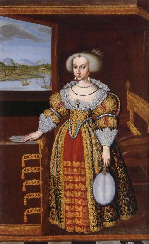 Jacob Heinrich Elbfas Queen Kristina,mellan tens and thirteen am failing Spain oil painting art